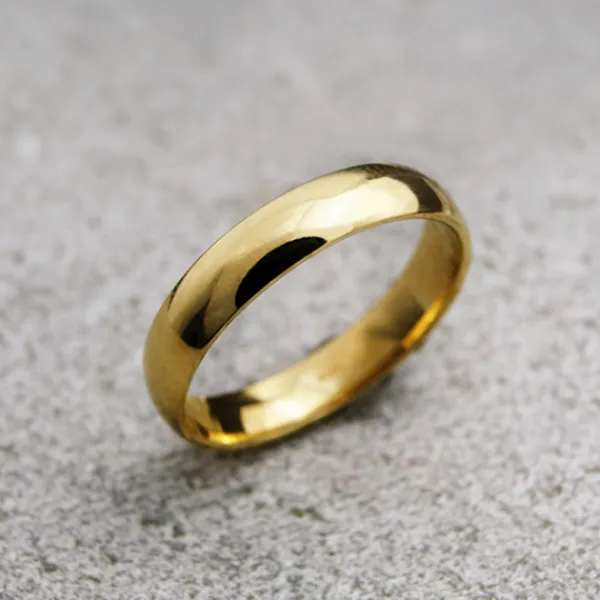 Alianza Oro 4mm Personalizable*Eguzkilore Sale