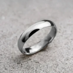 Alianza Plata 5mm Lisa Personalizable*Eguzkilore Sale