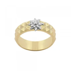 Anillo Aiora Plata Dorada Plata*Eguzkilore Sale