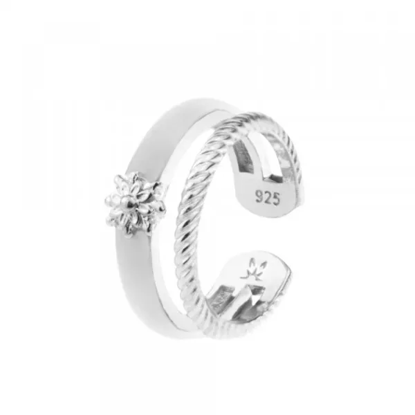 Anillo Biarritz de Plata*Eguzkilore New