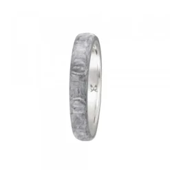 Anillo Carbono Gris y Titanio Personalizable*Eguzkilore Clearance