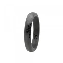 Anillo Carbono Negro con 1*Eguzkilore Outlet