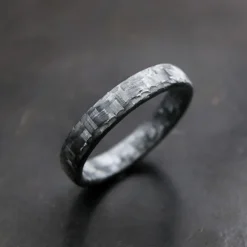 Anillo Carbono Gris Mate Talla*Eguzkilore Discount