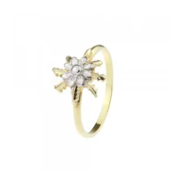 Anillo Oro Bicolor 18kt.*Eguzkilore Outlet