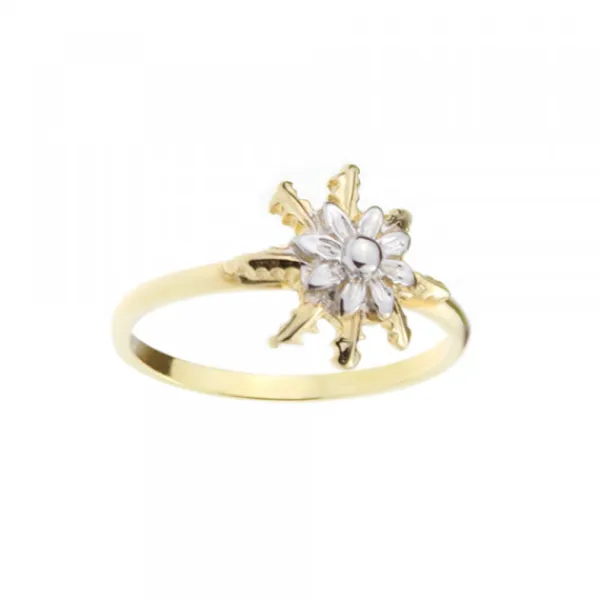 Anillo Oro Bicolor 18kt.*Eguzkilore Outlet