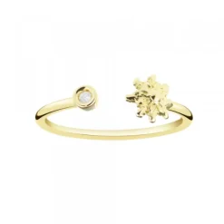 Anillo Oro y Diamante Apertura*Eguzkilore
