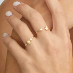 Anillo Oro y Diamante Apertura*Eguzkilore