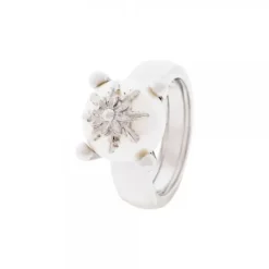 Anillo Plata y Perla*Eguzkilore Clearance