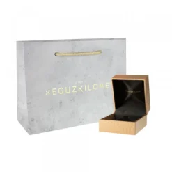 Anillo Enea2 Oro Blanco con Zafiro*Eguzkilore Outlet