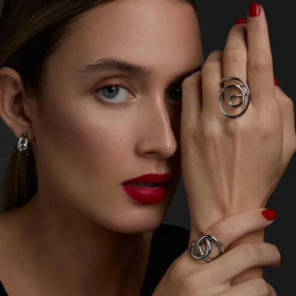 Anillo Hariak Entrelazado Plata*Eguzkilore Clearance