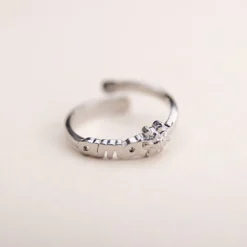 Anillo Letras Ama Plata*Eguzkilore Best