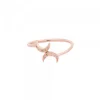 Anillo Luna de Plata Rosa con Circonitas*Eguzkilore Clearance