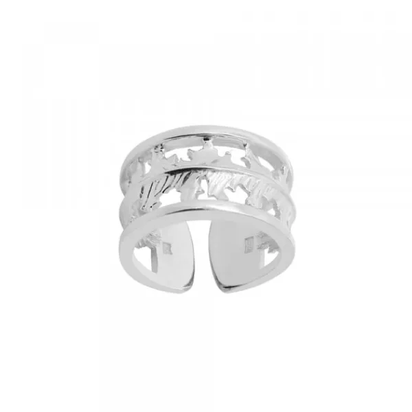 Anillo Mari Plata Ajustable*Eguzkilore Sale