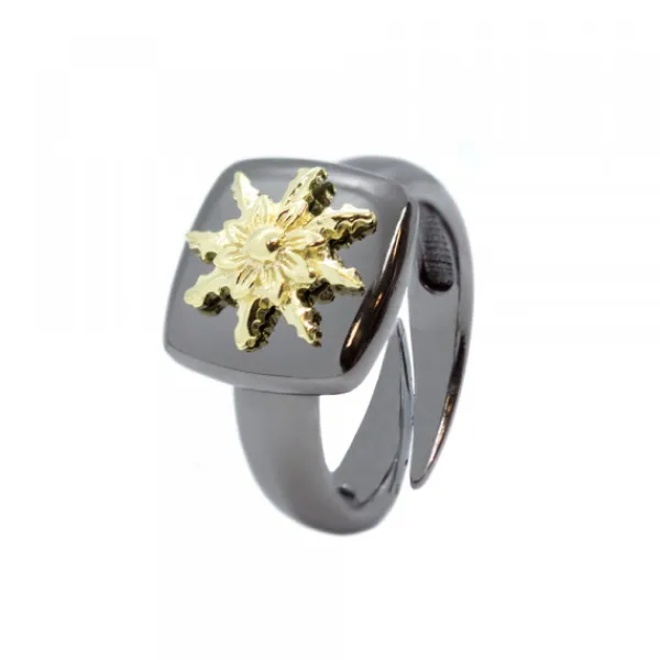 Anillo Q2 Rutenio con Dorado*Eguzkilore Discount