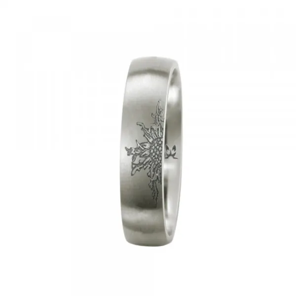 Anillo Titanio con 1 Personalizable*Eguzkilore Online