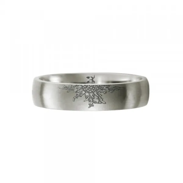 Anillo Titanio con 1 Personalizable*Eguzkilore Online