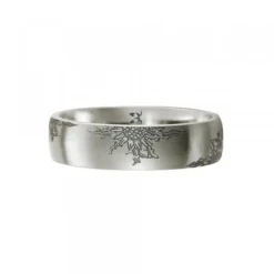 Anillo Titanio con 4 s Personalizable*Eguzkilore Outlet