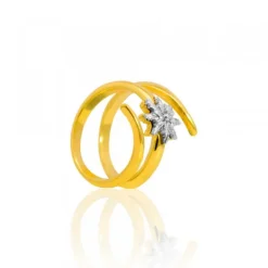 Anillo Tximist de Plata Bicolor*Eguzkilore New