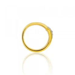 Anillo Tximist de Plata Bicolor*Eguzkilore New