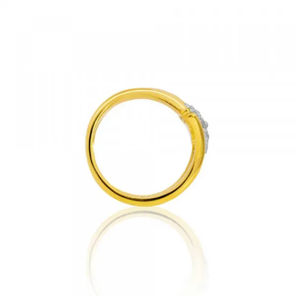 Anillo Tximist de Plata Bicolor*Eguzkilore New