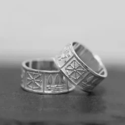 Anillo Zazpiak Bat Handia de Plata*Eguzkilore New