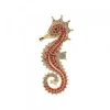 Broche Caballito de Mar Plata Dorada*Eguzkilore