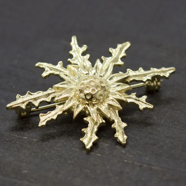 Broche Plata Dorada*Eguzkilore Hot