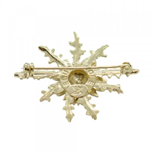 Broche Plata Dorada*Eguzkilore Hot