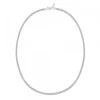 Cadena Cubana de Plata 3mm*Eguzkilore Clearance