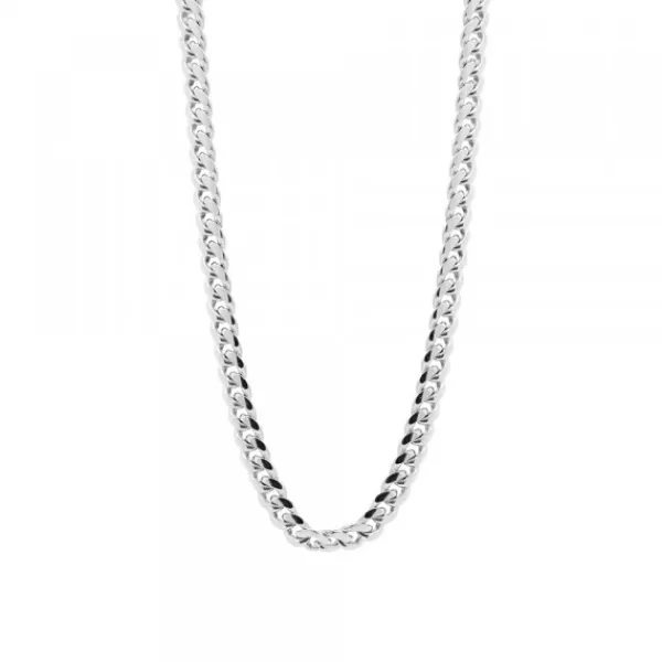Cadena Cubana de Plata 5mm*Eguzkilore Sale