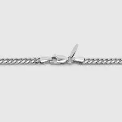 Cadena Cubana de Plata 5mm*Eguzkilore Sale