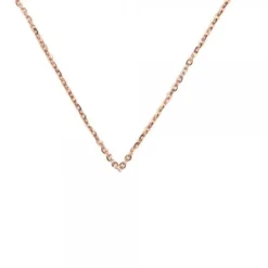 Cadena Forza de Plata Rosa 0.40*Eguzkilore Outlet