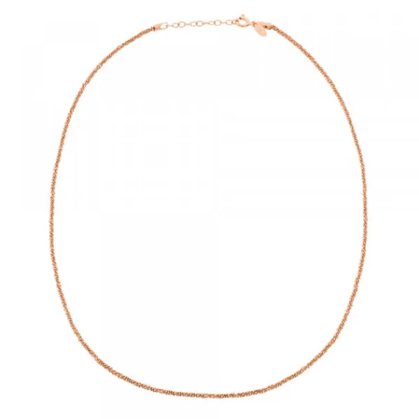 Cadena Margarita de Plata Rosa*Eguzkilore Outlet