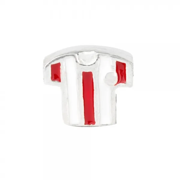 Charm Camiseta Rojiblanca de Plata*Eguzkilore Clearance