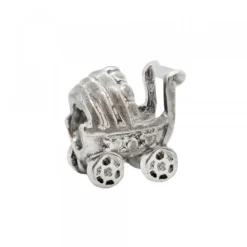 Charm Carrito Bebé de Plata*Eguzkilore Discount