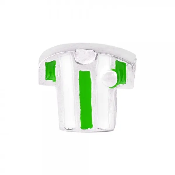 Charm Fútbol Verdiblanca en plata*Eguzkilore Clearance