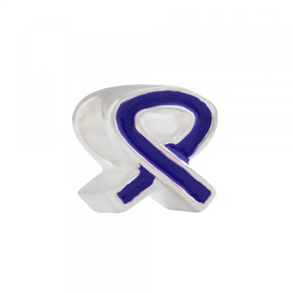 Charm Lazo Azul Marino de Plata*Eguzkilore Clearance