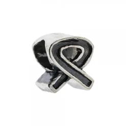 Charm Lazo Negro de Plata*Eguzkilore Online