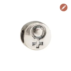 Charm Símbolo de La Mujer Plata*Eguzkilore Online