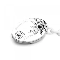 Chupetero Mariposa Plata Personalizable Izadi*Eguzkilore