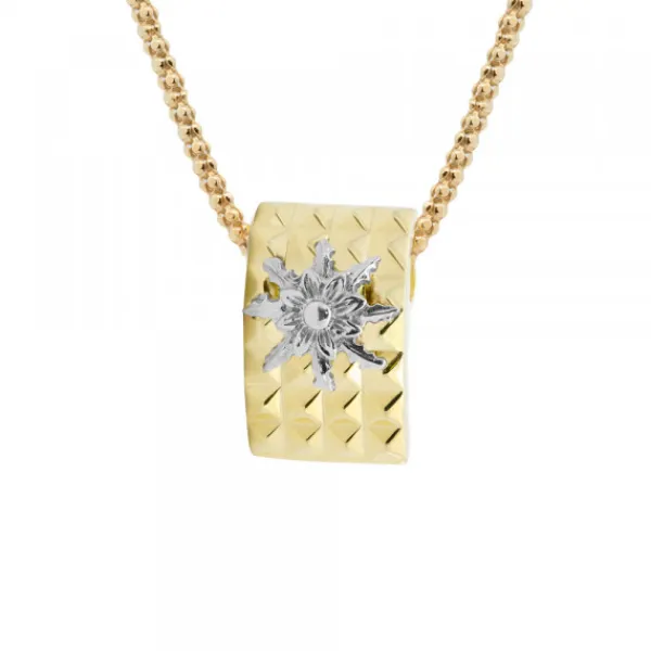 Colgante Aiora de Plata Dorada*Eguzkilore Outlet