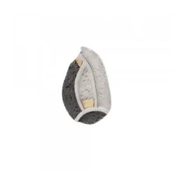 Colgante Almendra Vitoria Plata y Lámina de Oro*Eguzkilore Outlet