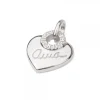 Colgante Ama Corazón Plata Personalizable*Eguzkilore Hot