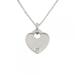 Colgante Ama Corazón Plata Personalizable*Eguzkilore Hot