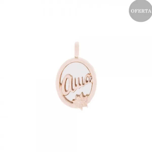 Colgante Ama Oval Plata Rosa*Eguzkilore Sale