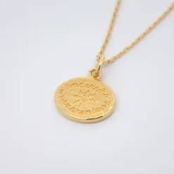 Colgante Andereño Onenarentzat Plata Dorada Personalizable*Eguzkilore Hot