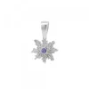 Colgante Basic Colors Plata y Amatista 10mm*Eguzkilore Online