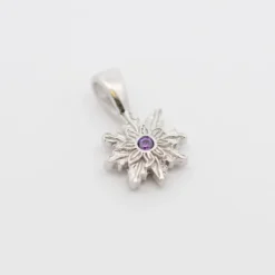 Colgante Basic Colors Plata y Amatista 10mm*Eguzkilore Online