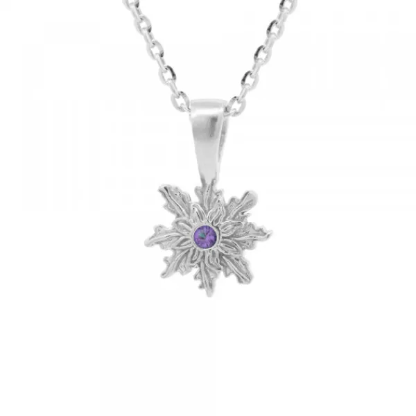 Colgante Basic Colors Plata y Amatista 10mm*Eguzkilore Online