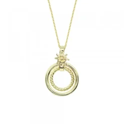 Colgante Biarritz Plata Dorada*Eguzkilore Outlet